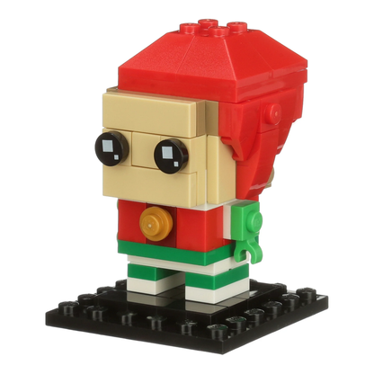 LEGO 40353 Brickheadz Reindeer, Elf & Elfillo Christmas Decorations (281 Pieces)