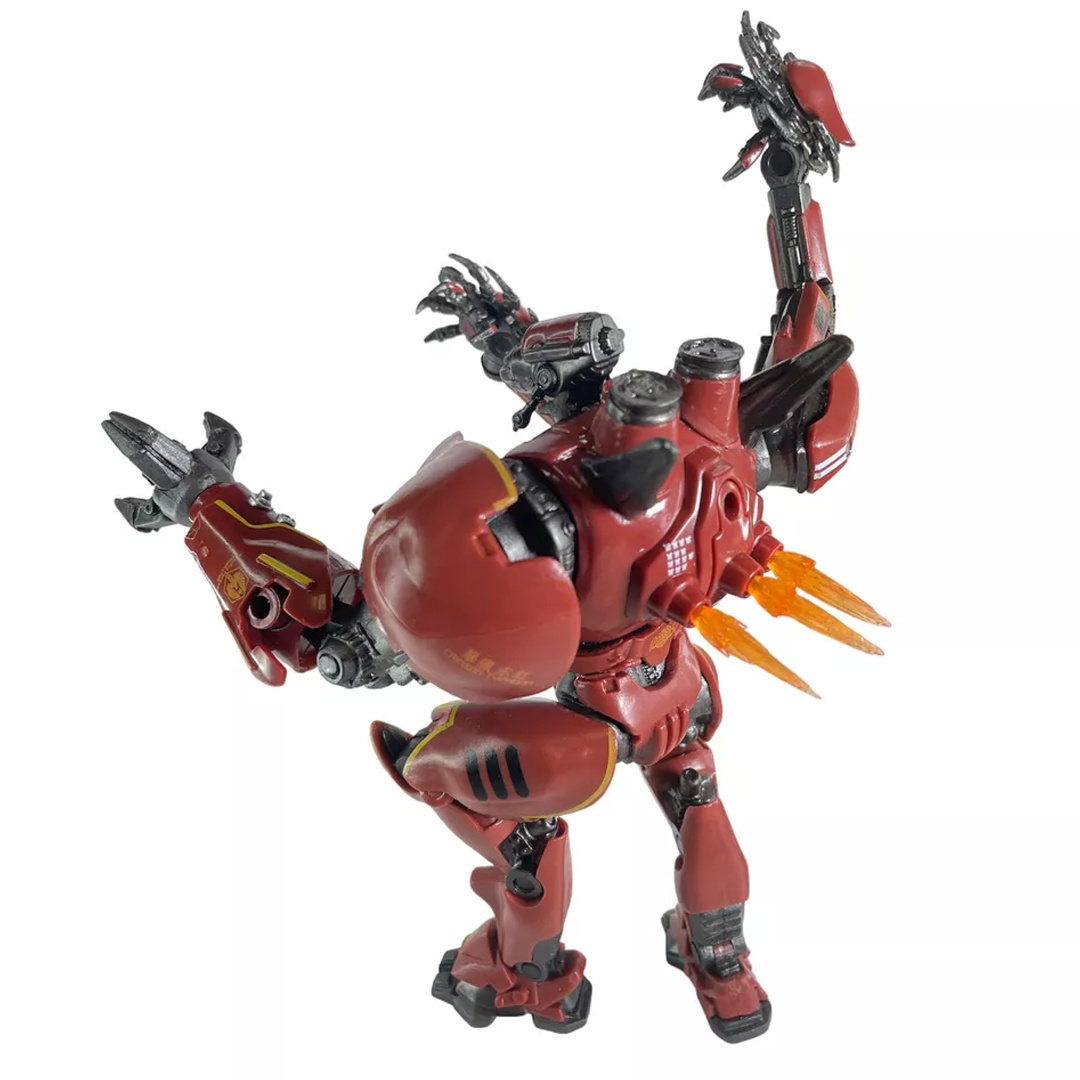 Crimson Typhoon Jaeger 7" Movable Action Figure Toy Statue Pacific Rim