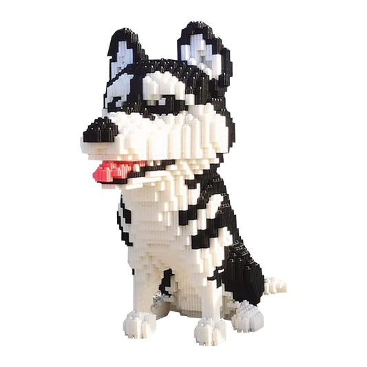 Creative 3D Husky Building Blocks Toy (2524PCS), Best Gift for Adults and Kids