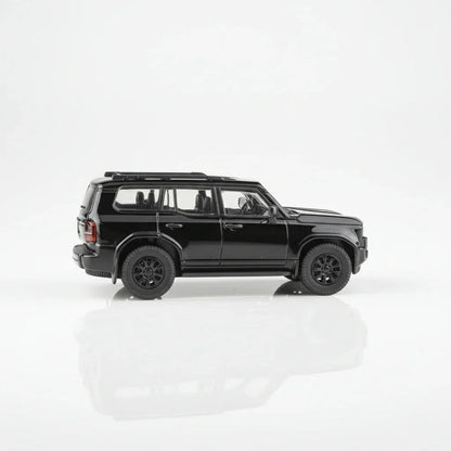 PARA64 1:64 2024 Toyota Land Cruiser 250 RHD Prado Black  PA-65744 Diecast Car Model
