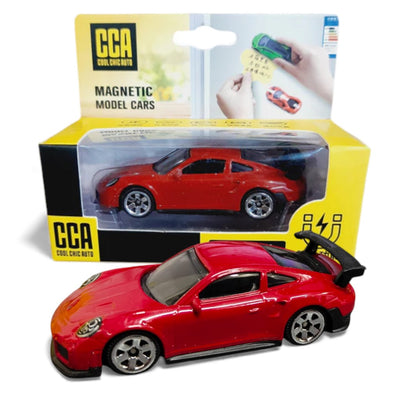 CCA 1:60 Scale Porsche 911 GT2 RS Magnetic Series Red Die-Cast Model Car