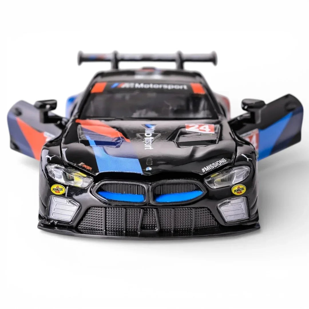 RMZ Hobby 1:32 BMW M8 GTE Die-Cast Model Car – Black |Pull Back
