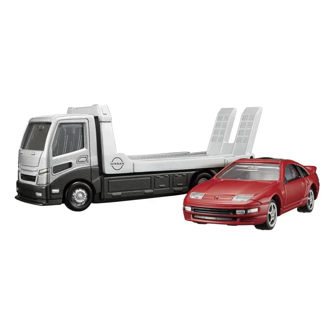 Tin Tin ミニカー　1/43 Camion dopium Takara Tomy Tomica Premium Transporter Nissan Fairlady Z 300ZX