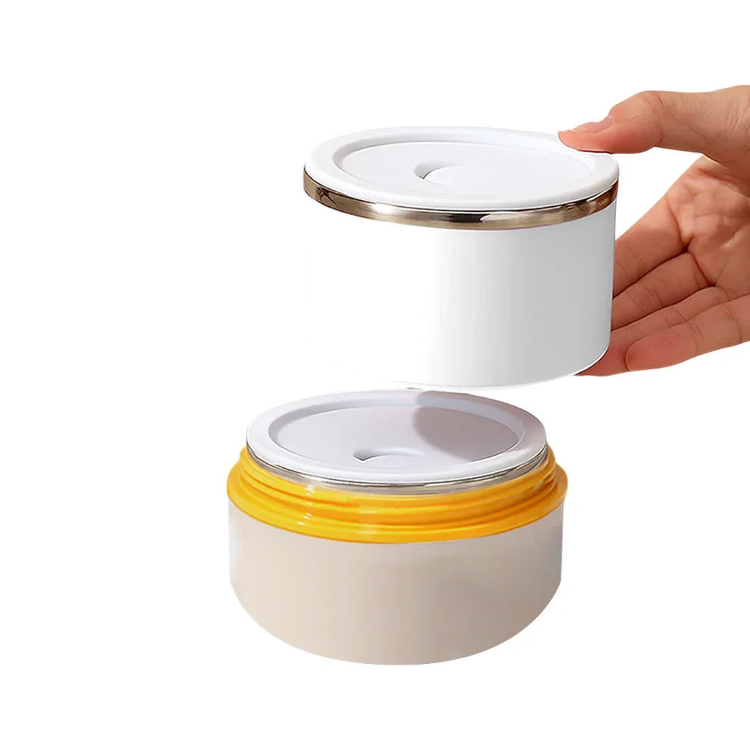 Stainless Steel Snack Tiffin Box For Kids 580 ML - Jaiman Toys