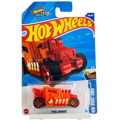 Hot Wheels 5-Car Die-Cast Set – Bugatti Bolide + CUPRA e-Racer HYX46 Grey + Pixel Shaker HW Ride-Ons + Twin Mill HYW12 + Draftnator X-Raycers | 1:64 Scale Collectible Cars