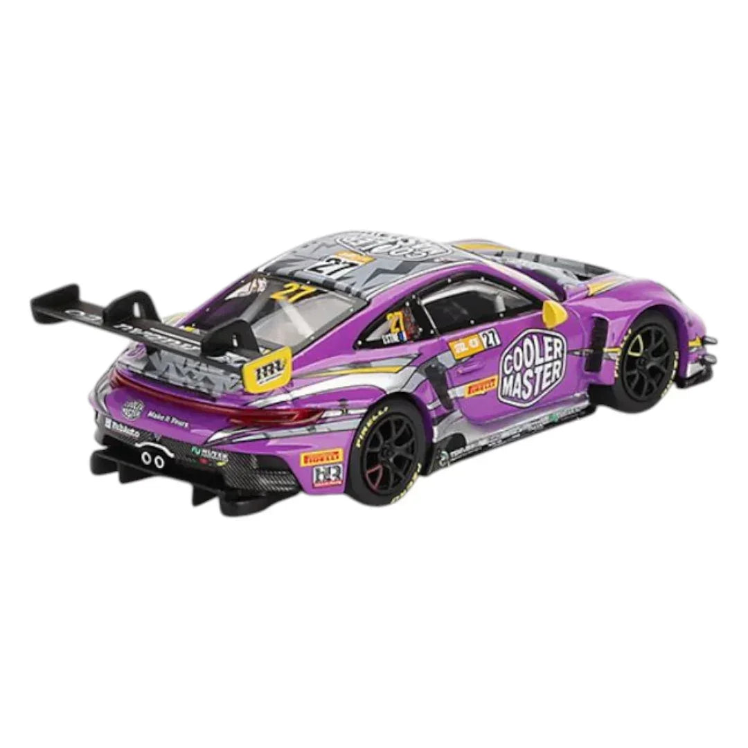 Mini GT #793: Porsche 911 GT3 R #27 HubAuto Racing 2023 FIA GT
