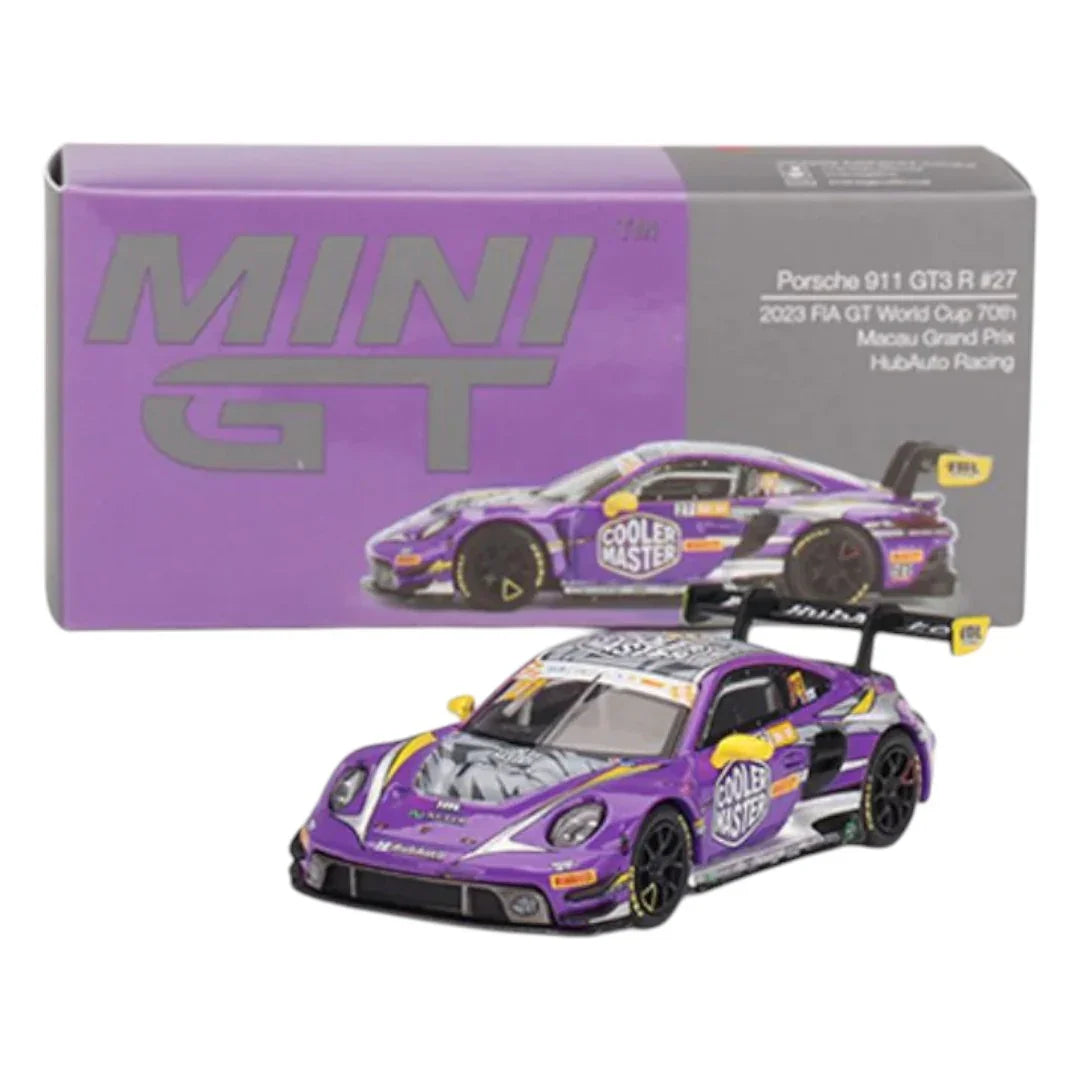 Mini GT #793: Porsche 911 GT3 R #27 HubAuto Racing 2023 FIA