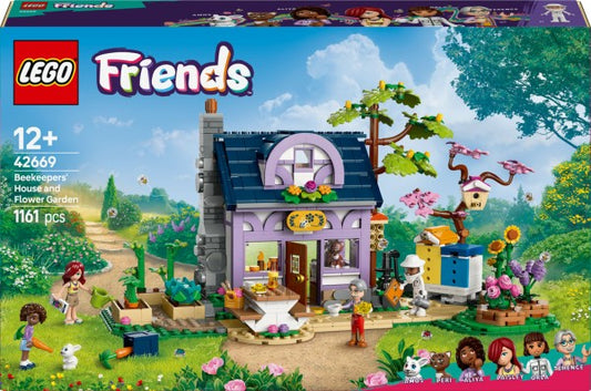 LEGO 42669 Friends Beekeepers' House and Flower Garden