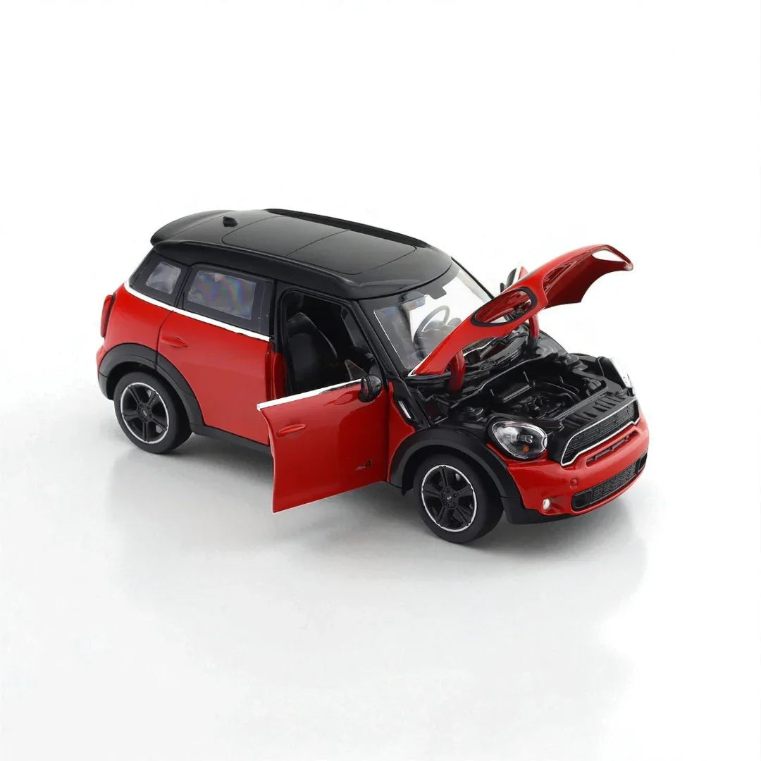 Rastar 1:24 Mini Cooper S Countryman Die-Cast Model Car -Red (56400) - Jaiman Toys