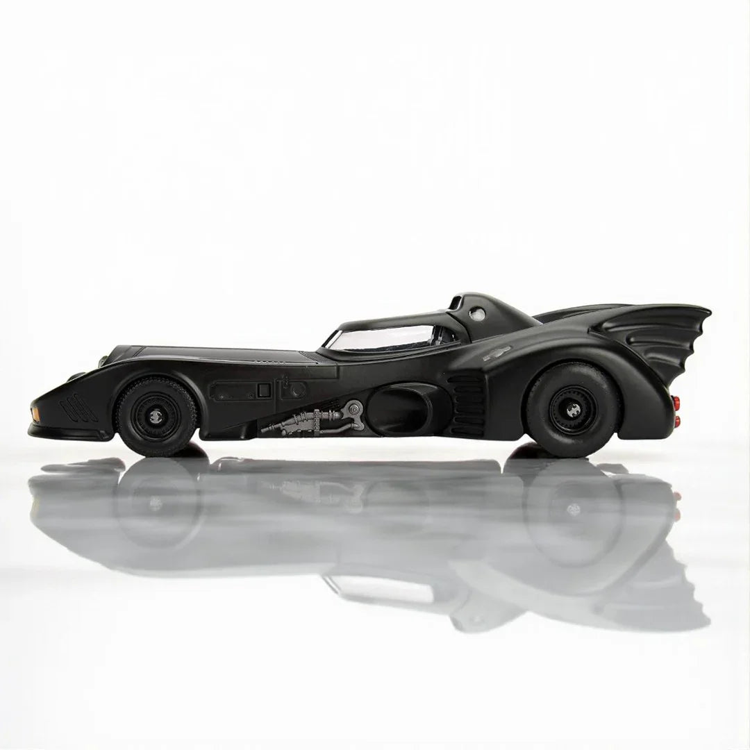 Joy Junction 1:24 Scale 1989 Batmobile Diecast Alloy Car Model – Black Finish | -Go Lights & Sound, Spray Effect, Shock Absorption (JJ211)