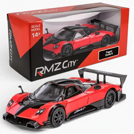 RMZ City 1:32 Pagani Zonda R Diecast Car Model –  | Openable Doors With 2 Variants