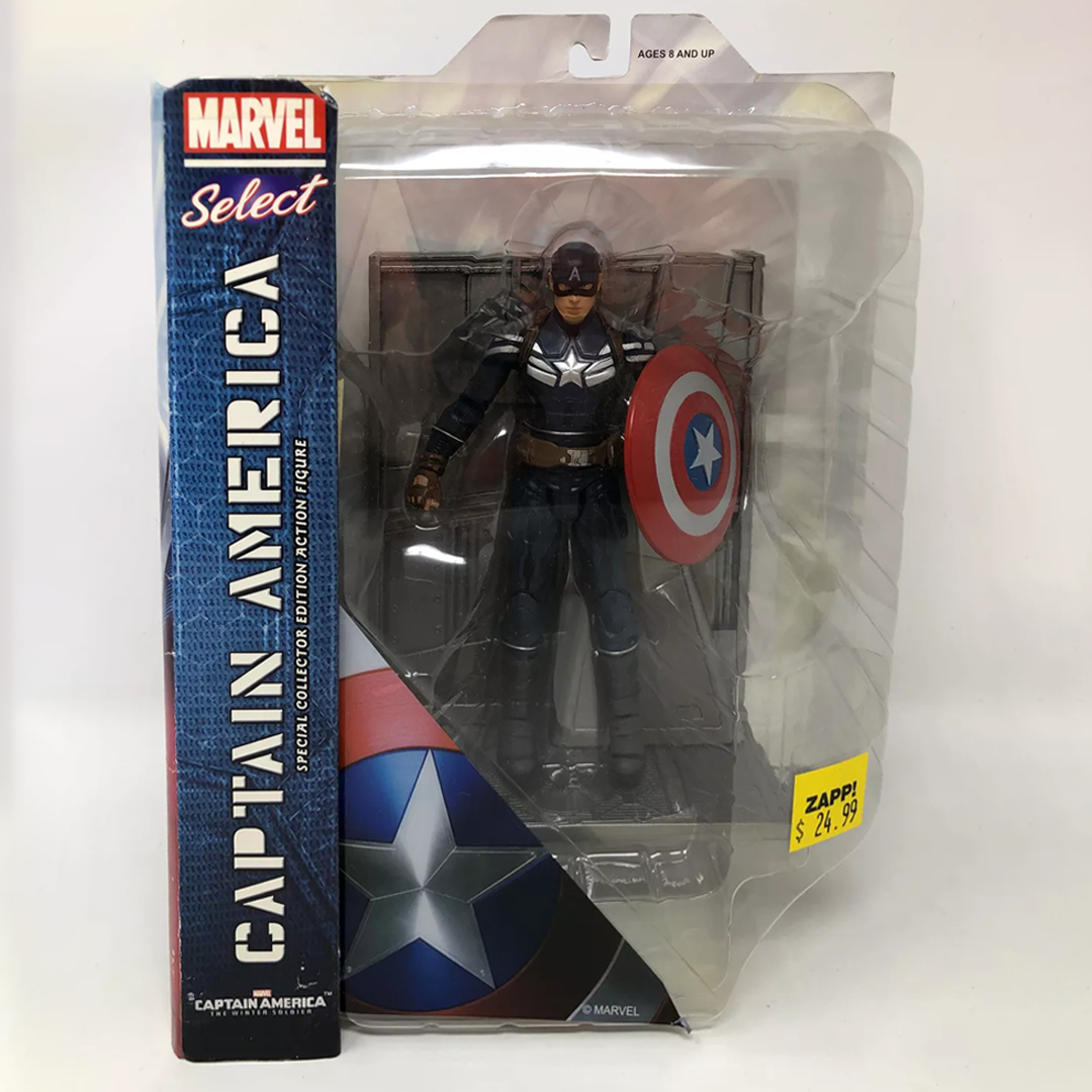 Captain America The Winter Soldier Exclusive Marvel Select masked