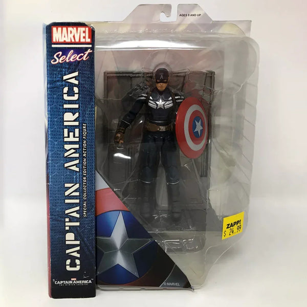 Captain America The Winter Soldier Exclusive Marvel Select masked - Jaiman Toys