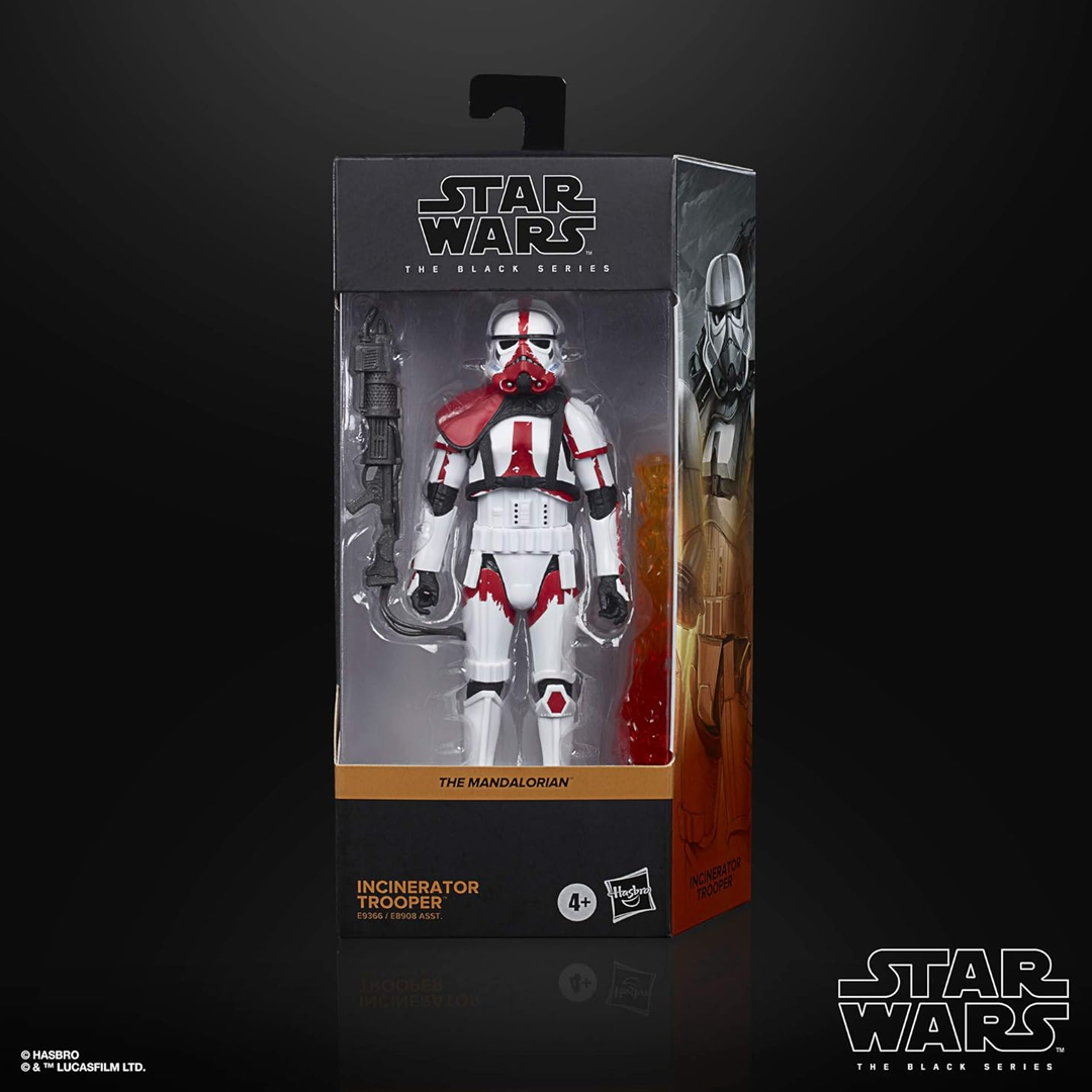 STAR WARS The Black Series Incinerator Trooper The Mandalorian Collectible Action Figure 6-Inch Scale