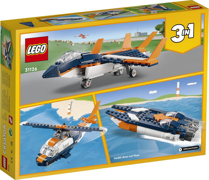 Lego Creator 3In1 Supersonic-Jet 31126 Building Kit (215 Pieces)