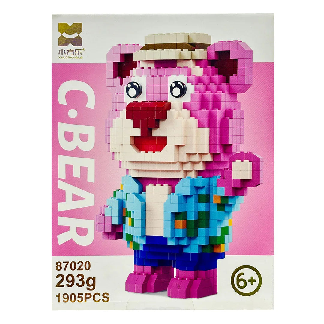 C. Bear Building Blocks Minifigure 6 Inch as Birthday Gift for Kids - Jaiman Toys