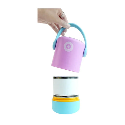 Stainless Steel Snack Tiffin Box For Kids 580 ML - Jaiman Toys