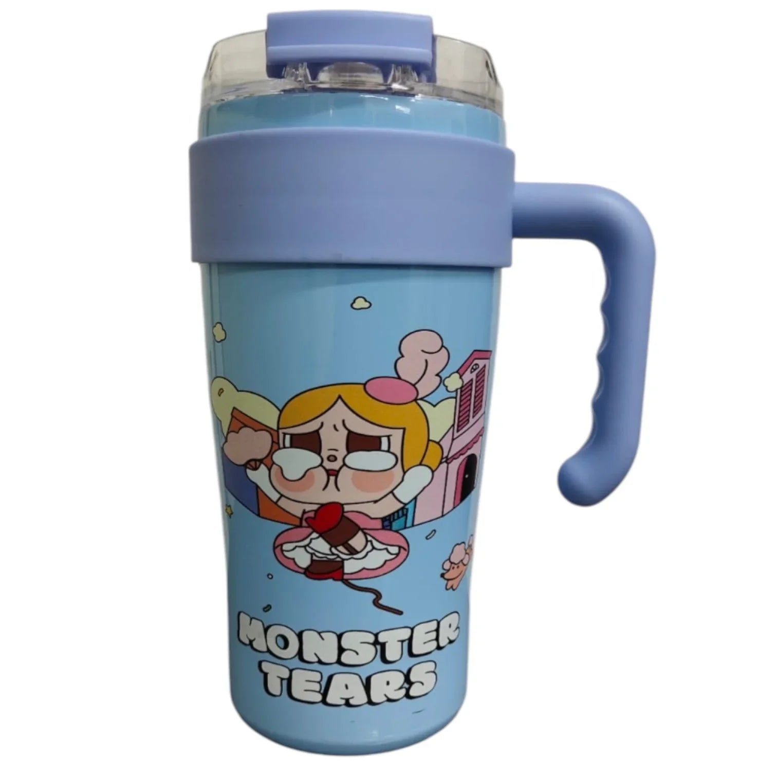 Nice Holiday Stainless Steel Cute Sipper Water Bottle – 860ml | Ideal for Office, Gym, & Travel - Jaiman Toys