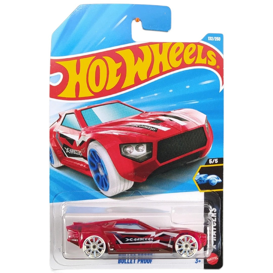 Hot Wheels 1:64 Scale 5-Car Die-Cast Set | ’76 Chevy Chevette, Crescendo Green, Bullet Proof, Ford F-150 Raptor & DMC DeLorean