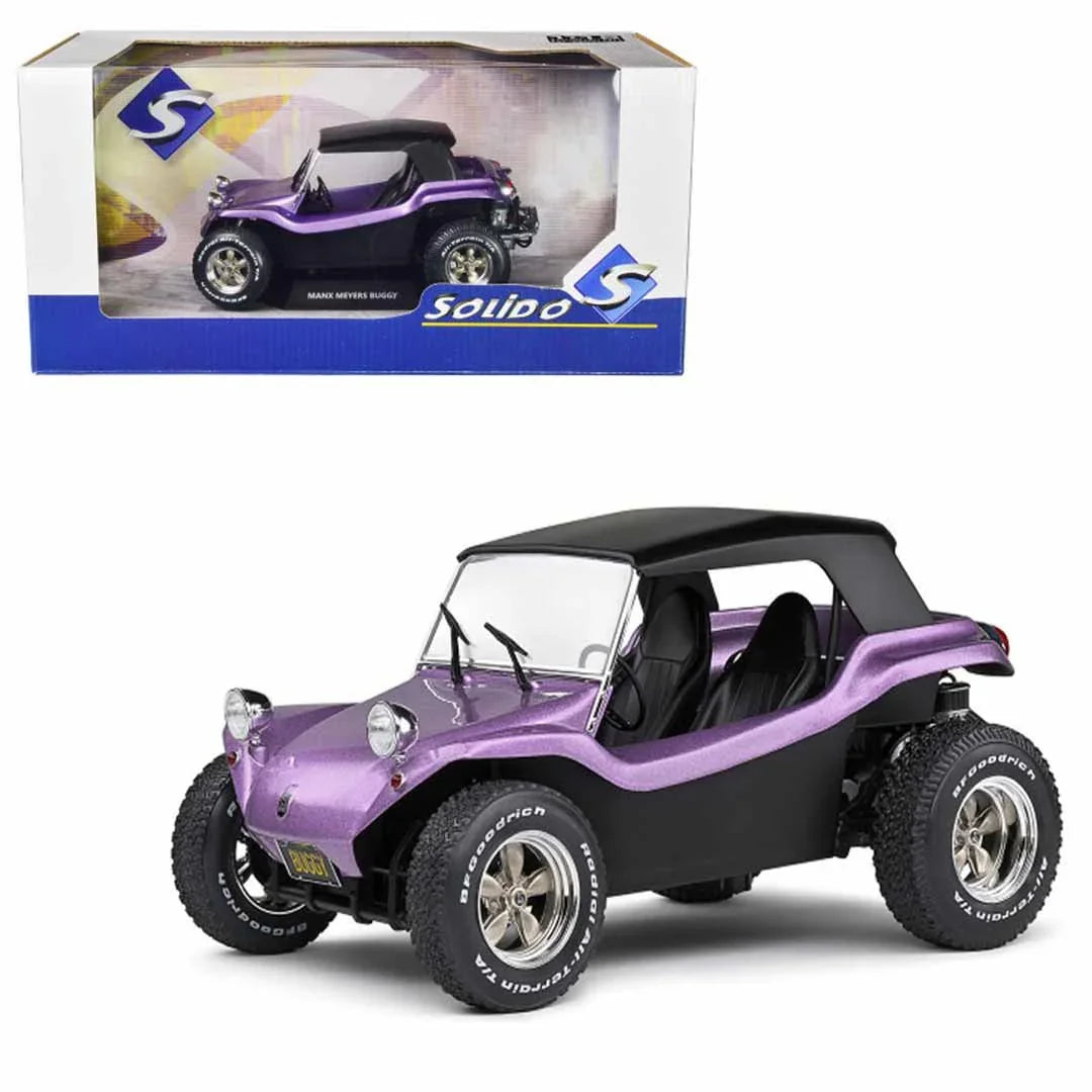Solido 1:18 1968 Manx Meyers Buggy with Soft Top (Purple