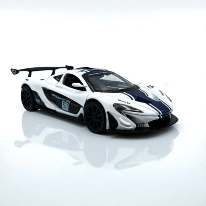 Joy Junction 1:24 McLaren P1 GTR Diecast Model Car – White (JJ252) - Jaiman Toys