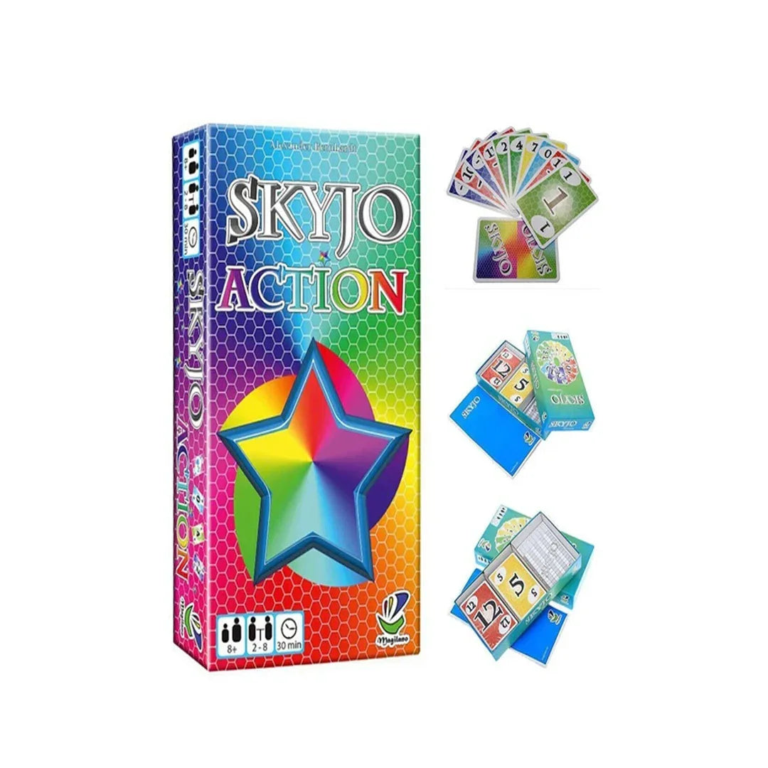 Skyjo – Fun Strategy Card Game for Kids & Adults | Ages 14+ - Jaiman Toys