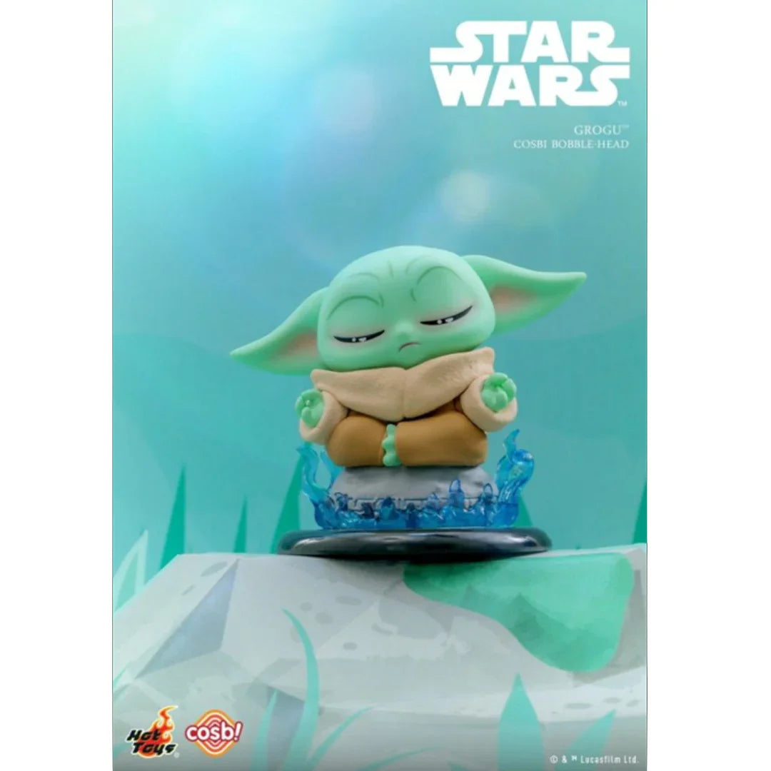 Cosbi Star Wars Ultimate Action Figure – Grogu “Cosbi” Bobble‑Head Collection Blind Box by Hot Toys (1 Random Figure) - Jaiman Toys