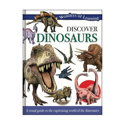 Wonders of Learning – Discover Dinosaurs Educational Box Set | Kids Dinosaur Learning Kit