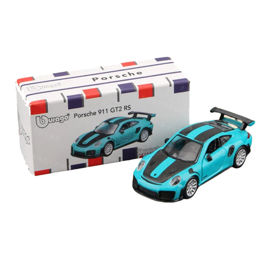 Bburago Porsche 911 GT2 RS 1:64 Die-Cast Model Car with Opening Doors – Collector Edition