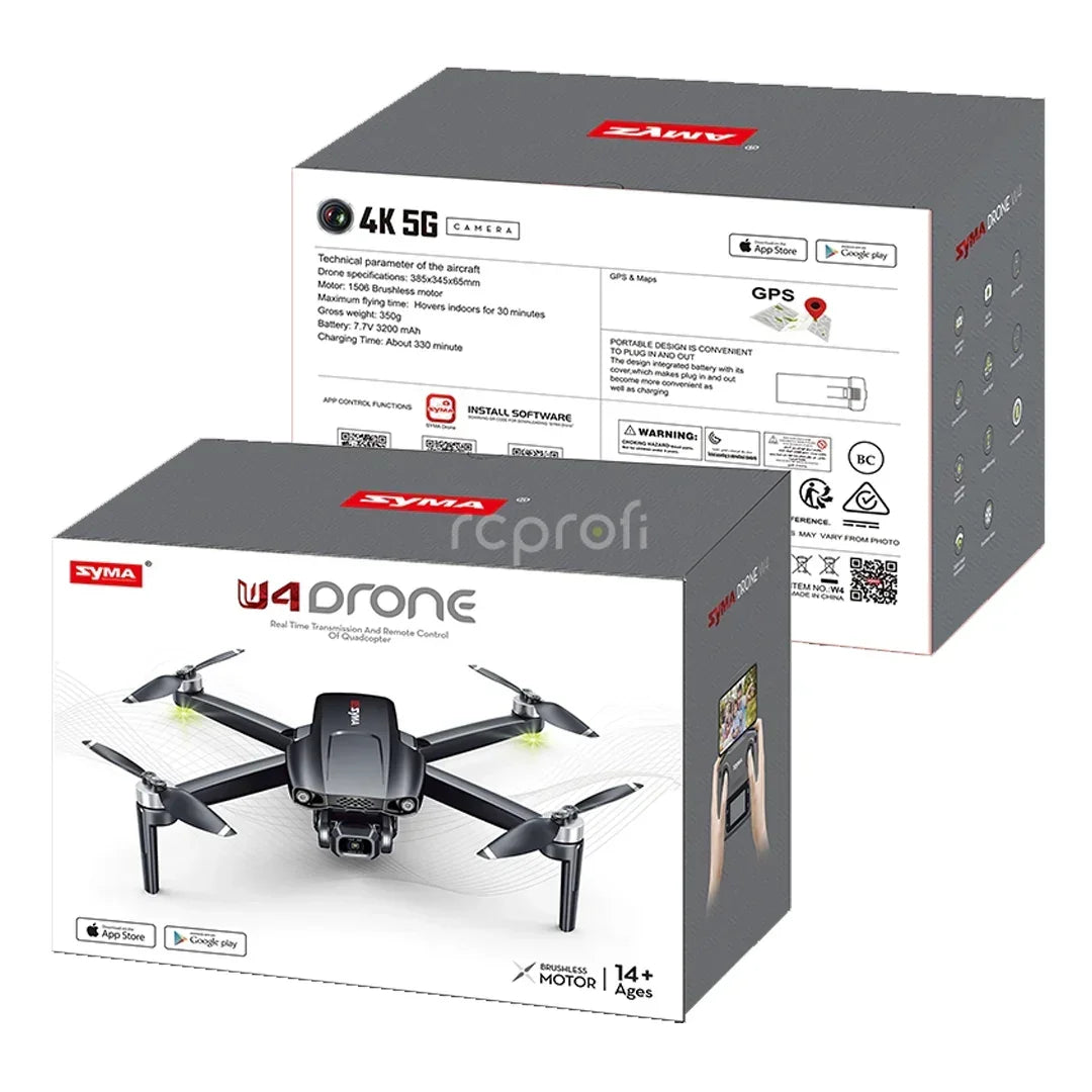 SYMA W4 FPV GPS Drone 4K Camera | 5G Wi-Fi | 3Km Range Quadcopter