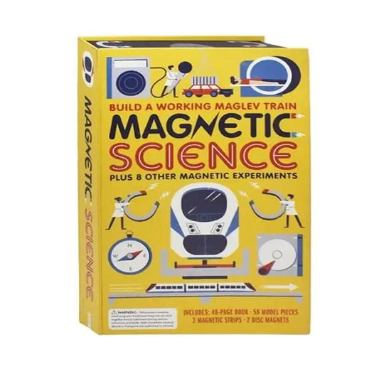 Magnetic Science Kit – Build a Working Maglev Train & 8 Magnetic Experiments for Kids