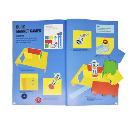 Magnetic Science Kit – Build a Working Maglev Train & 8 Magnetic Experiments for Kids