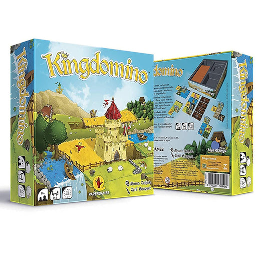 Blue Orange Games Kingdomino Strategy Board Game – Tile-Placement & Kingdom-Building Game for Family, Kids & Adults (2–4 Players, Ages 8+)