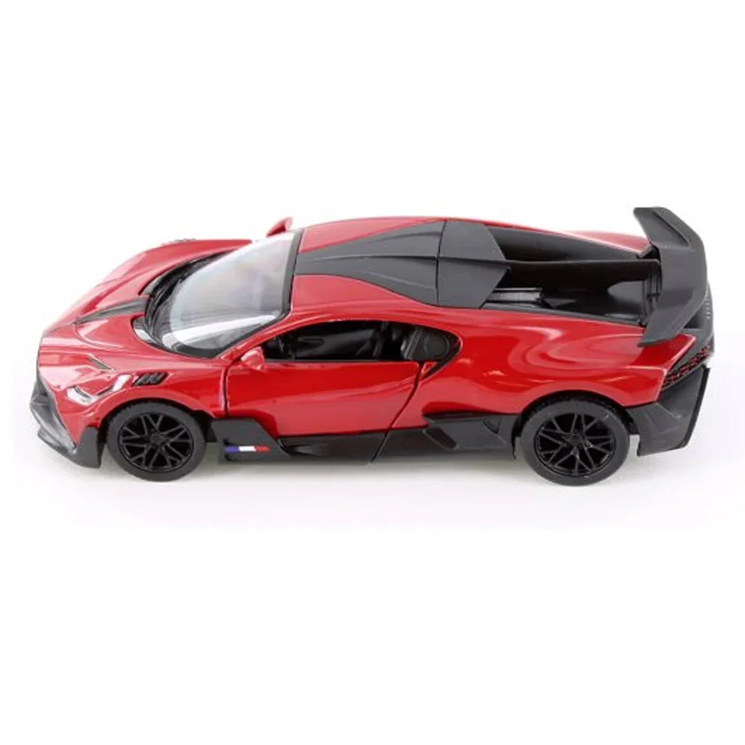 Bugatti Divo Modellauto 1:36 – Mit öffnenden Türen & Pullback-Antrieb