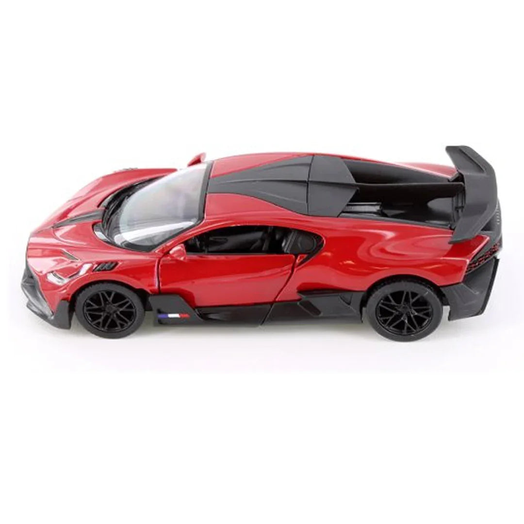 KiNSMART 5442W Bugatti Divo – 1:36 Scale Die-Cast Model Toy Car - Red - Jaiman Toys