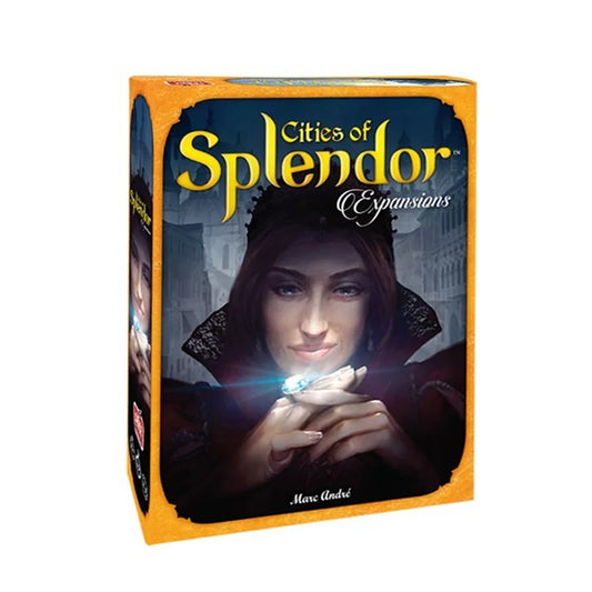 Cities of Splendor Board Game Expansion | 4 Exciting Modules for the Award-Winning Splendor Strategy Game | Space Cowboys - Jaiman Toys