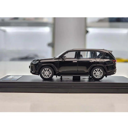 1/64 Lexus LX 600 – Black – Die-Cast SUV Model on Display Base - Jaiman Toys