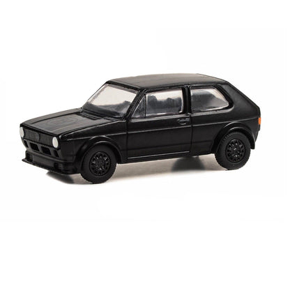 GreenLight 1:64 1980 Volkswagen Rabbit Widebody Black Bandit Series 28 Die-Cast Model