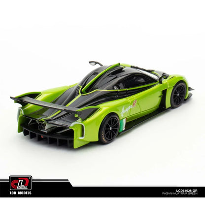 LCD Models 64028 Pagani Huayra R 1:64 Scale Diecast Model Car | Premium Carbon Detail Collectible