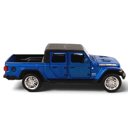 Jinliang 1:32 Scale Jeep Gladiator Rubicon Die-Cast Model Pickup Truck Collectible – Blue