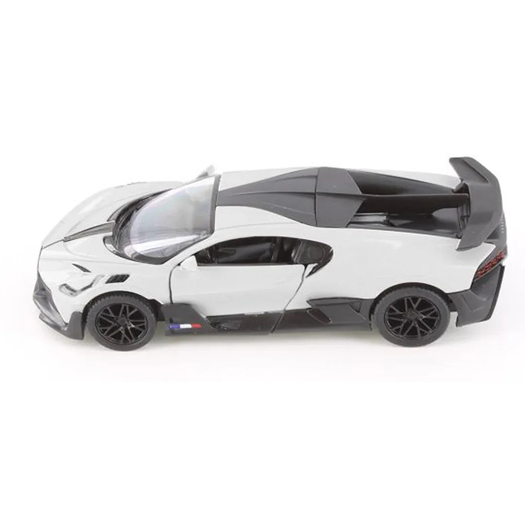 KiNSMART 5442W Bugatti Divo – 1:36 Scale Die-Cast Model Toy Car - White - Jaiman Toys