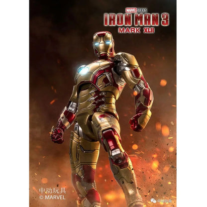 ZD Toys 1/10 Iron Man Mark 42 Action Figure – Marvel Studios Infinity Saga (With Light Function) - 1907-42 - Jaiman Toys