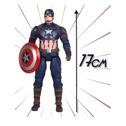 Marvel Avengers Endgame Action Figure Set – Iron Man, Captain America & Thor Collectible Figures