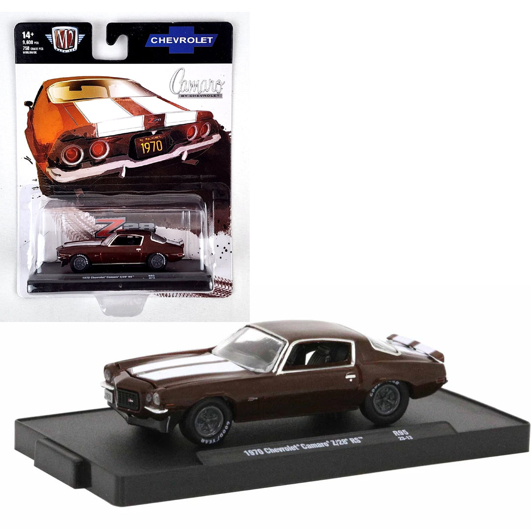 M2 Machines Auto-Drivers 95 1970 Chevrolet Camaro Z/28 RS 1:64 Die-Cast Model Car