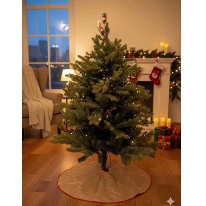 SWEN Elara Christmas Tree – Lush Green Premium Decorative Festive Tree for Home & Office (4 Feet)