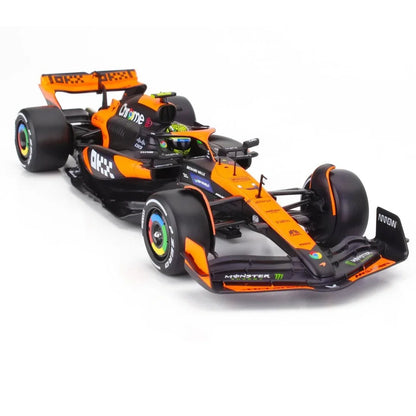 Bburago 1:24 McLaren MCL38 Miami GP 2024 – Lando Norris Diecast Model Car
