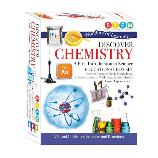 Wonders of Learning – Science Box Set: Discover Chemistry | Educational Kit for Kids