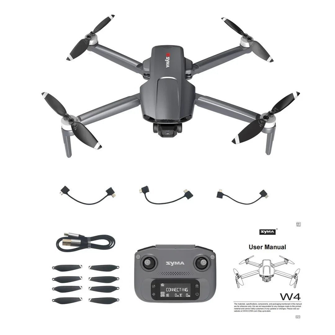 SYMA W4 FPV GPS Drone 4K Camera | 5G Wi-Fi | 3Km Range Quadcopter