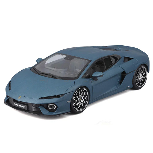 Bburago 1:18 Lamborghini Temerario Blue – Licensed Diecast Model Car Collectible