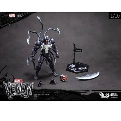 ZD Toys Ultimate Action Figure Venom Collectible Figure – Ultimate 1:10 Scale Action Figurine | Symbiote Full Set - Jaiman Toys